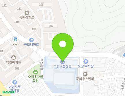 경기도 의왕시 찬우물길 49 (오전동, 오전초등학교) 지도
