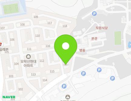 경기도 의왕시 원골로 53 (오전동, 현대유치원) 지도