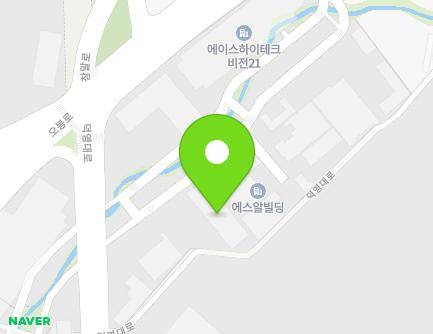 경기도 의왕시 오봉산단1로 42 (이동) 지도