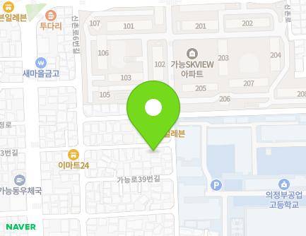 경기도 의정부시 의정로174번길 32 (가능동) 지도