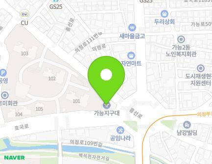 경기도 의정부시 호국로 1171 (가능동, 가능지구대) 지도
