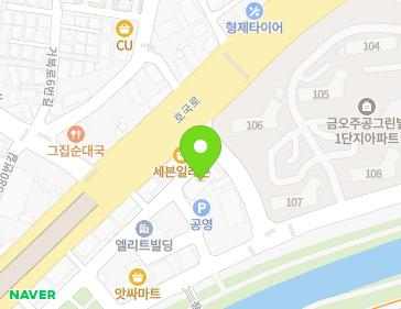 경기도 의정부시 호국로 1434-8 (금오동, 밀알교회) 지도