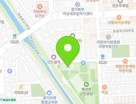 경기도 의정부시 신흥로207번길 49 (의정부동, 의정부시공립새시대하나어린이집) 지도