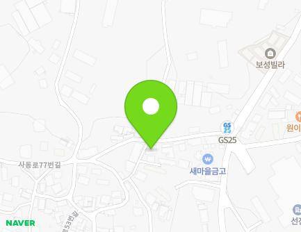 경기도 이천시 대월면 사동로77번길 21-1 (소망장로교회) 지도
