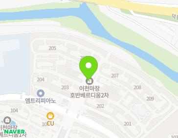경기도 이천시 마장면 중앙로 35 (호반베르디움2차) 지도