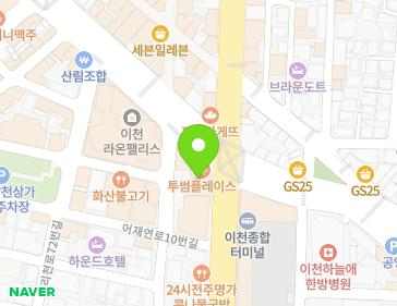 경기도 이천시 이섭대천로 1207 (중리동) 지도