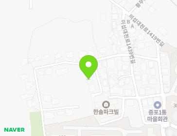 경기도 이천시 이섭대천로1439번길 77-8 (증포동, 증포빌라) 지도