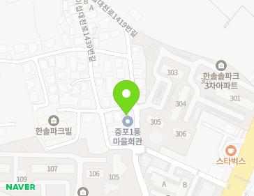 경기도 이천시 이섭대천로1419번길 67 (증포동, 증포1통마을회관) 지도