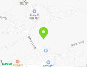 경기도 이천시 갈산로27번길 17-8 (증포동) 지도