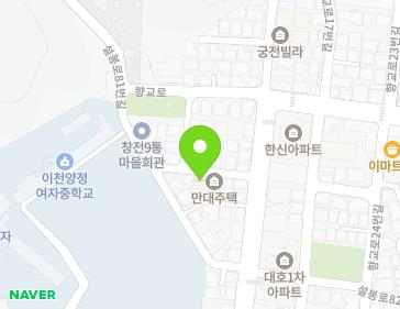 경기도 이천시 설봉로 89-7 (창전동, 만대주택) 지도