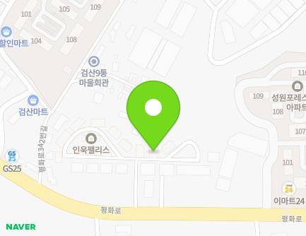 경기도 파주시 평화로 328-15 (검산동, 인욱팰리스) 지도
