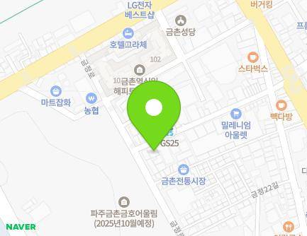 경기도 파주시 명동길 40-4 (금촌동, 금촌유리) 지도