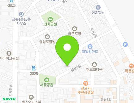 경기도 파주시 동산6길 10-12 (금촌동, 산성교회) 지도