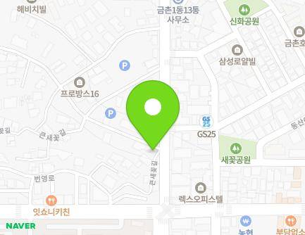 경기도 파주시 큰새꽃길 1 (금촌동, 원이네국수) 지도