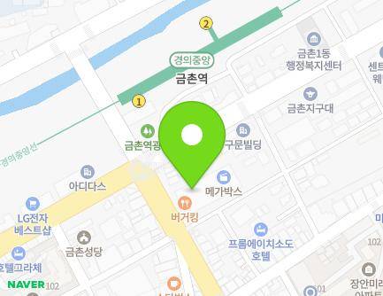 경기도 파주시 중앙로 328 (금촌동, 엠에이치타워) 지도