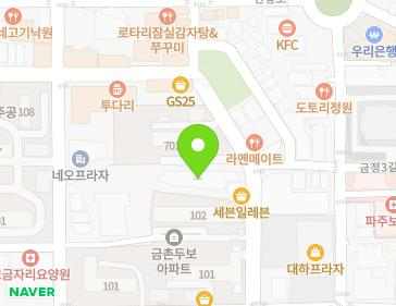 경기도 파주시 한마음2길 25 (금촌동) 경기도 파주시 한마음2길 25 (금촌동) 지도