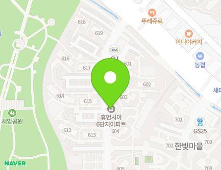 경기도 파주시 와석순환로 87 (야당동, 한빛마을6단지) 지도