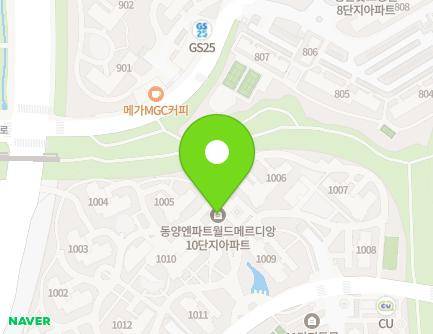 경기도 파주시 가온로 245 (와동동, 가람마을10단지동양엔파트월드메르디앙) 지도