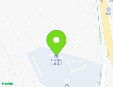 경기도 파주시 월롱면 함영골길 10 (파주여자고등학교,광일중학교) 지도