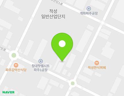 경기도 파주시 적성면 적성산단로 47 지도