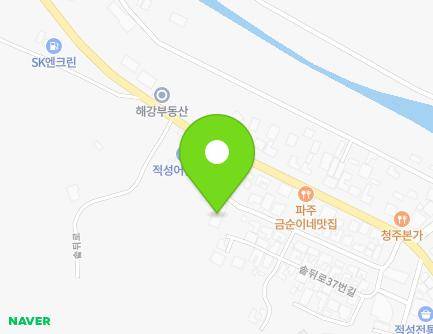 경기도 파주시 적성면 솥뒤로57번길 12 (경일빌라) 지도