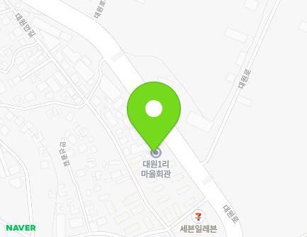 경기도 파주시 조리읍 대원로 139 (대원1리마을회관) 지도