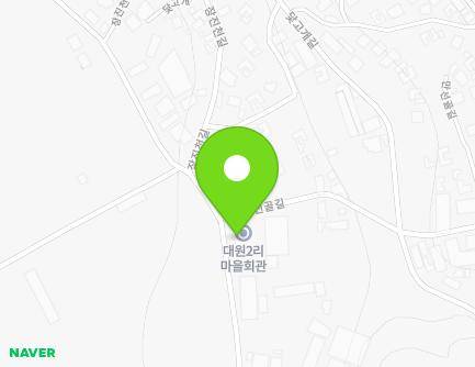 경기도 파주시 조리읍 장진천길 314 (대원2리마을회관) 지도