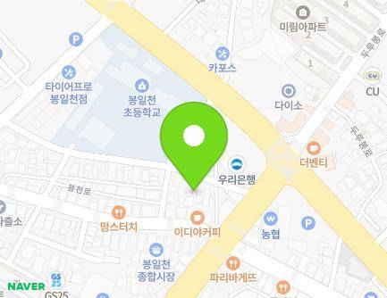 경기도 파주시 조리읍 봉천로 32-15 지도