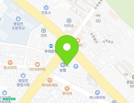 경기도 파주시 조리읍 통일로 317 (봉일천타워) 지도