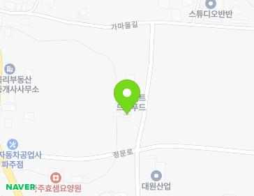 경기도 파주시 파주읍 가마울길 50-26 지도