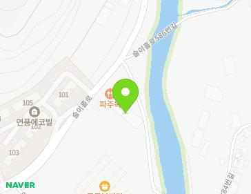 경기도 파주시 파주읍 애룡길 3 지도