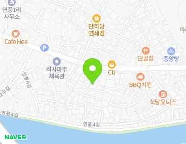 경기도 파주시 파주읍 술이홀로 444-2 지도