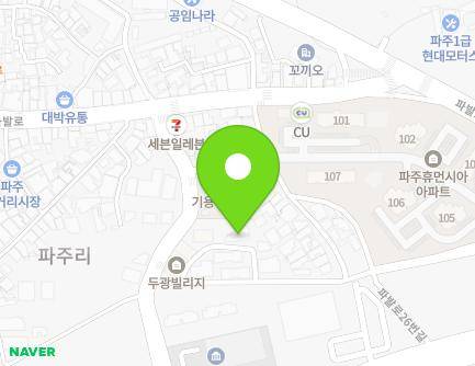 경기도 파주시 파주읍 파발로26번길 36 (예은빌라) 지도