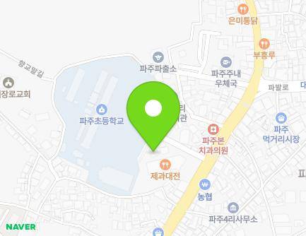 경기도 파주시 파주읍 우계로53번길 13 (키즈태권도주내체육관) 지도