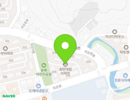 경기도 평택시 지산로 101 (독곡동, 대림아파트) 지도