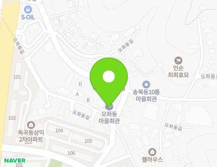 경기도 평택시 오좌동길 82 (독곡동, 오좌동마을회) 지도