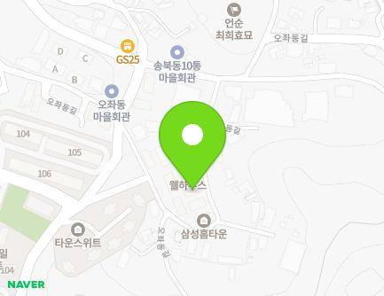 경기도 평택시 오좌동길 58 (독곡동, 월하우스1동) 지도