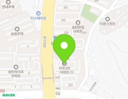 경기도 평택시 지산천로 40 (독곡동, 아주아파트) 지도