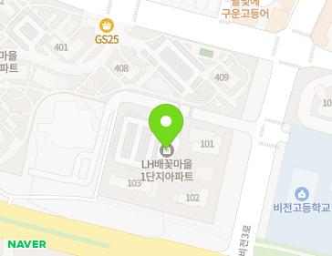 경기도 평택시 비전3로 13 (비전동, LH배꽃마을1단지) 지도