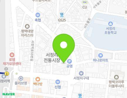 경기도 평택시 서정역로 37 (서정동, 서정시장공영주차장) 지도