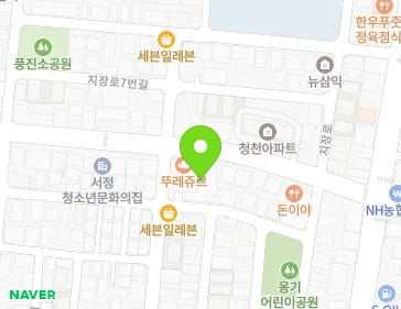 경기도 평택시 점촌로19번길 60 (서정동) 지도