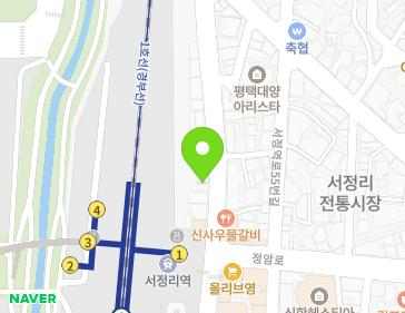 경기도 평택시 탄현로 57 (서정동) 지도