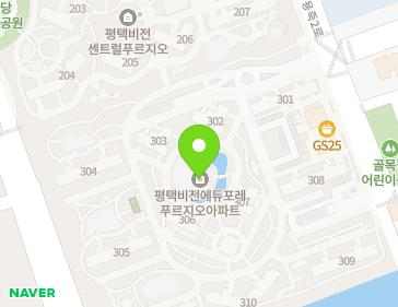 경기도 평택시 용죽2로 30 (용이동, 평택비전에듀포레푸르지오) 지도