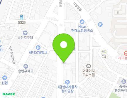 경기도 평택시 송탄로 432-1 (지산동, 송북시장제1공영주차장) 지도