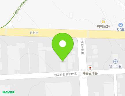 경기도 평택시 청북읍 현곡산단로93번길 91 지도