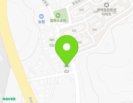 경기도 평택시 원칠원길 43 (칠원동, 창성빌딩) 지도