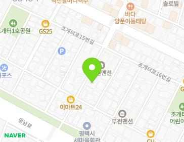 경기도 평택시 조개터로 10 (합정동, 그린빌) 지도