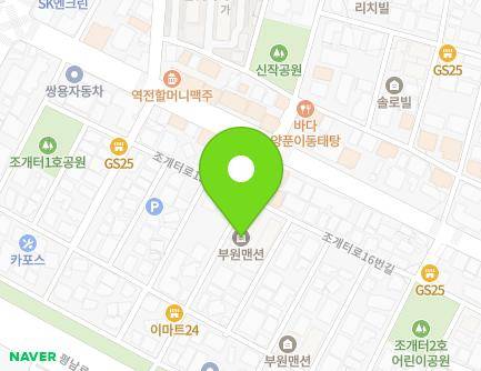 경기도 평택시 조개터로 16 (합정동, 부원맨션) 지도