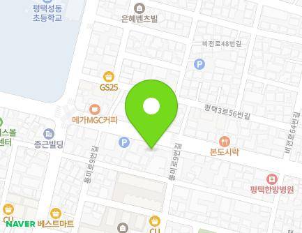 경기도 평택시 중앙로 110 (합정동) 지도