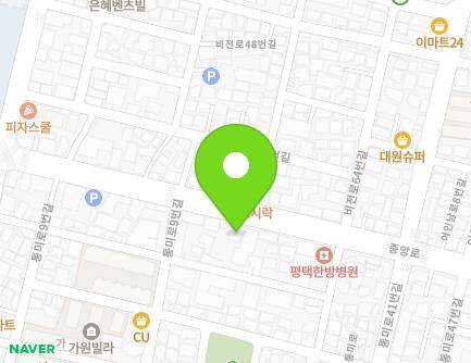 경기도 평택시 중앙로 120 (합정동) 지도